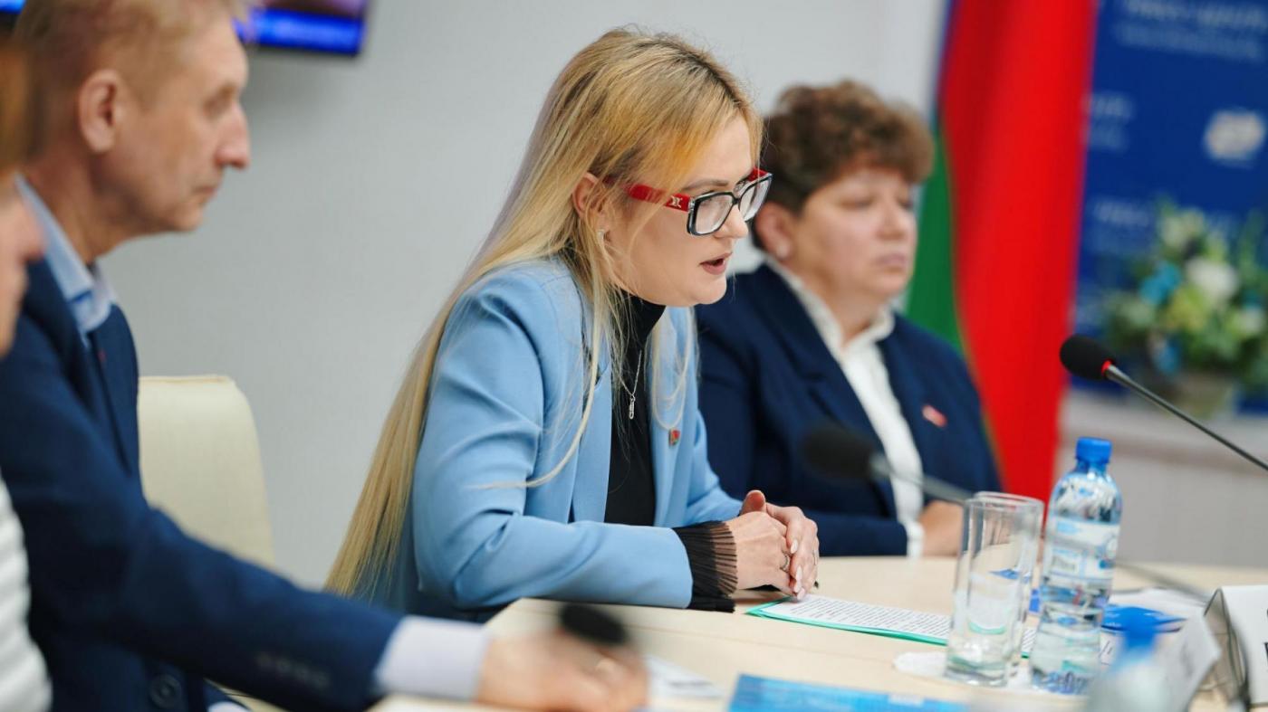 БНТУ на пресс-конференции, посвященной вопросам проживания студентов
